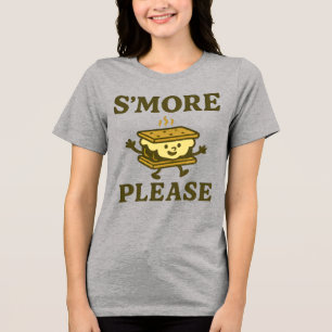 S’more Please T-Shirt   Cute Camping Fall Tee