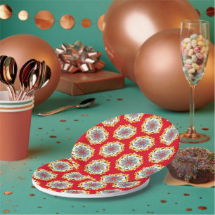 S’mores Marshmallows Roasting Paper Plate