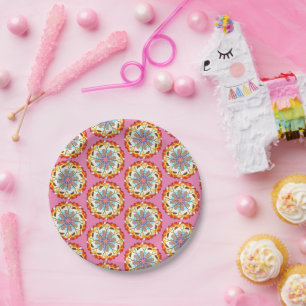 S’mores Marshmallows Roasting Paper Plate