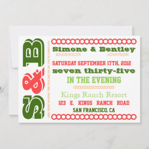 S n' B Invitation