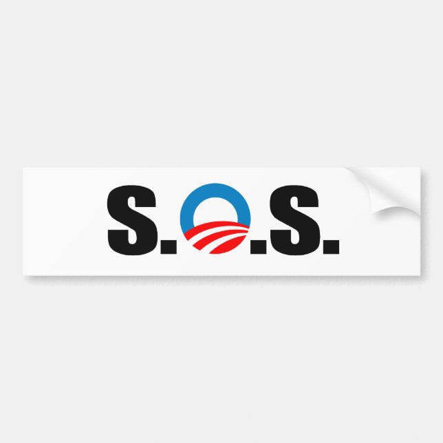 S.O.S BUMPER STICKER (Front)