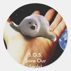 S.O.S. SAVE OUR HARP SEALS