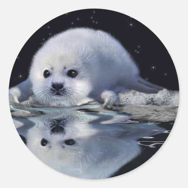 S.O.S. Save Our Harp Seals Wildlife Supporter (Front)