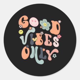 S Only Inspirational Positive Inspired Classic Round Sticker