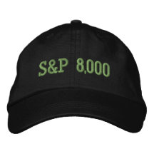 S&P 8,000 Level Stock Market Index Celebration