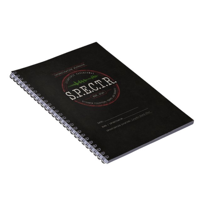 S.P.E.C.T.R. Field Investigation Notebook (Right Side)