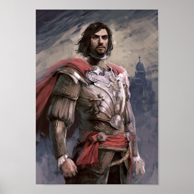 S.R.E. Capt.-Gen. Caesar Borgia in Insula Tiberina Poster (Front)