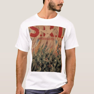 S. R. I. Antifascist! Think of_Propaganda Poster T-Shirt