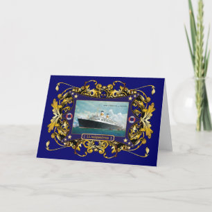 S.S. Independence Vintage Steamship Card