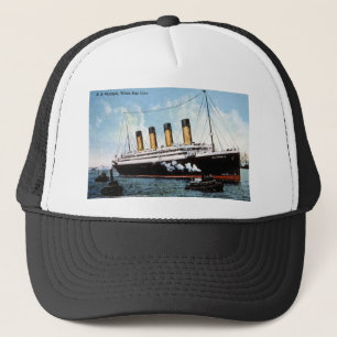 S.S. Olympic Star, White Star Line, 1913 Trucker Hat