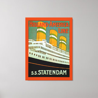 s.s. Statendam Canvas Print