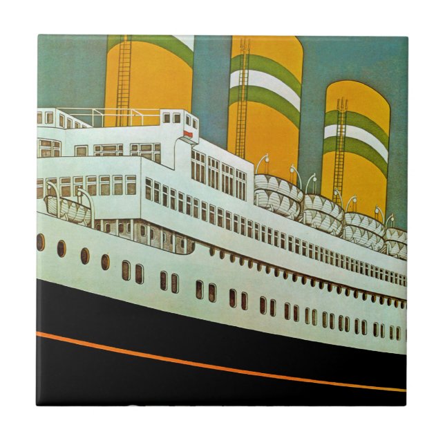 s.s. Statendam Tile (Front)
