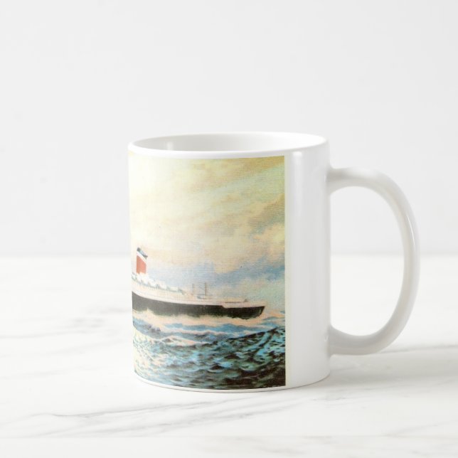 S.S. United States - American Liner project Coffee Mug (Right)