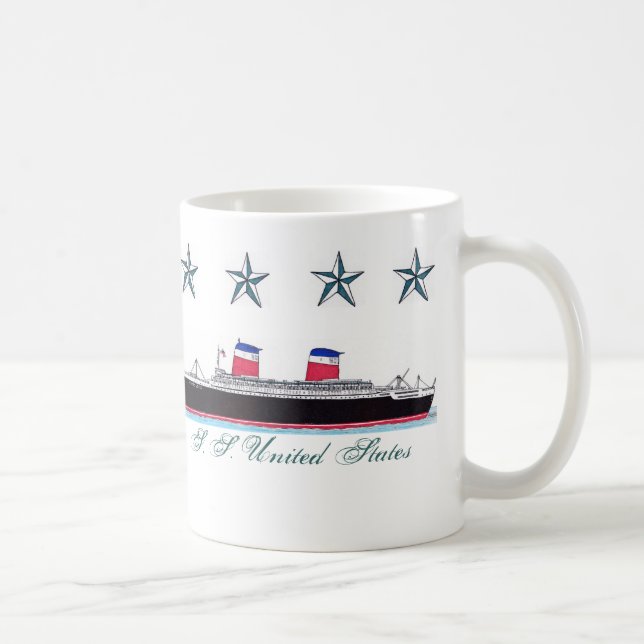 S. S. United States - Mug (Right)