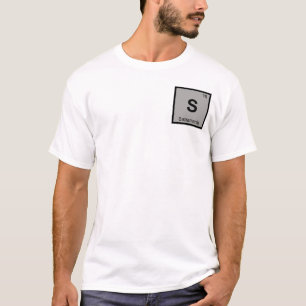 S - Sacramento City Chemistry Periodic Table T-Shirt