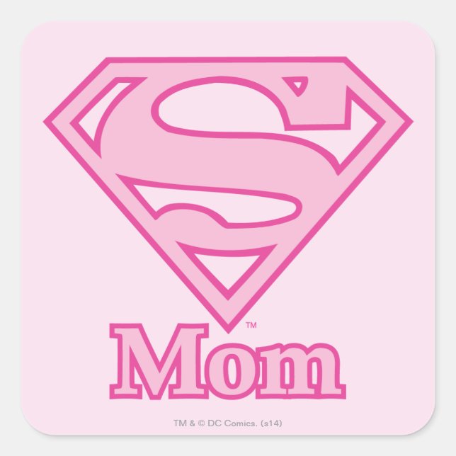 S-Shield Mum Square Sticker (Front)