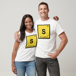 S - Sousaphone Chemistry Periodic Table Music T-Shirt