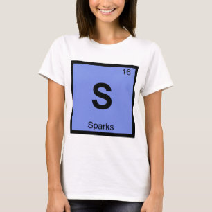 S - Sparks Nevada Chemistry Periodic Table City T-Shirt