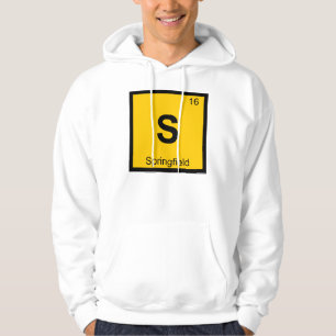 S - Springfield City Chemistry Periodic Table Hoodie