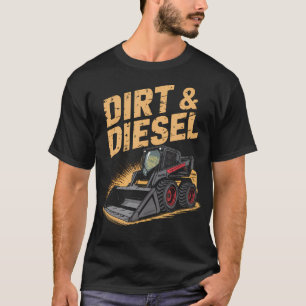 S Sr Loader Barnyard Vibes And Bobcat T-Shirt