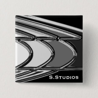 S.Studios Logo 15 Cm Square Badge