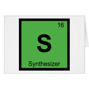 S - Synthesizer Music Chemistry Periodic Table