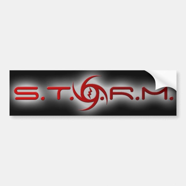 S.T.O.R.M. Bumper Sticker (Front)
