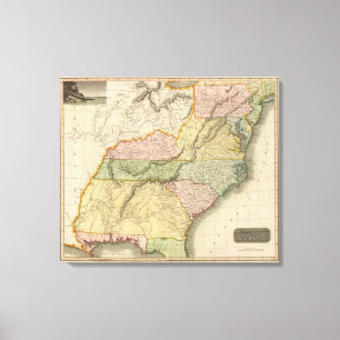 S United States Canvas Print