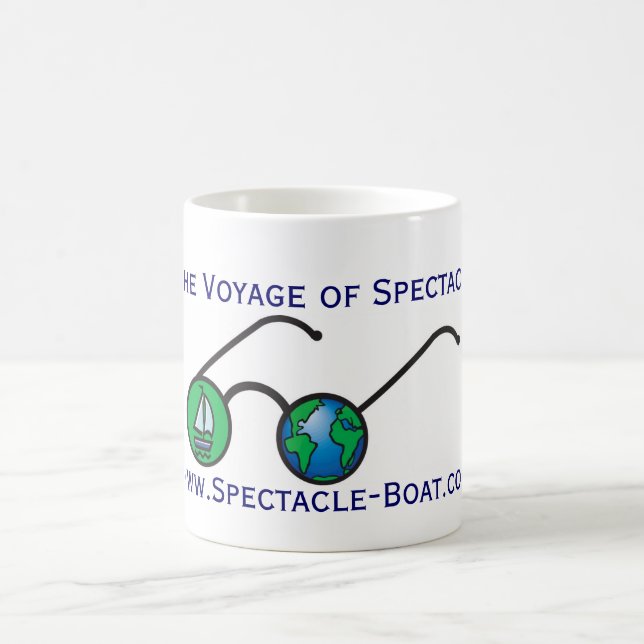 S/V Spectacle Mug in White (Center)