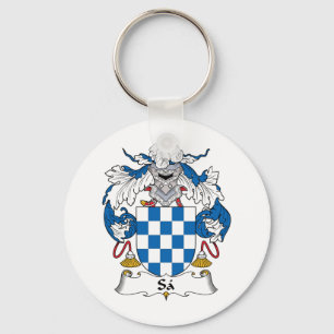 Sa Family Crest Key Ring