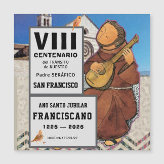 Sa Francisco de Assisi Glossy Poster