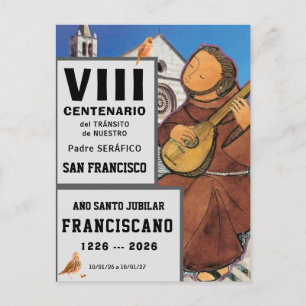Sa  Francisco de Assisi Glossy Poster Postcard