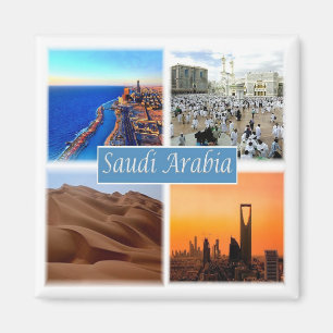 SA * Saudi Arabia Magnet