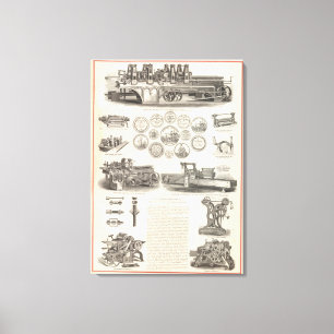 SA Woods Machine Company Canvas Print