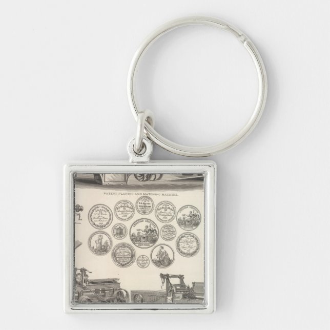 SA Woods Machine Company Key Ring (Front)