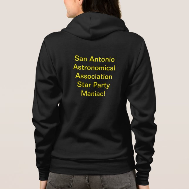 SAAA Hoodie  - Maniac! - zipper (Back)