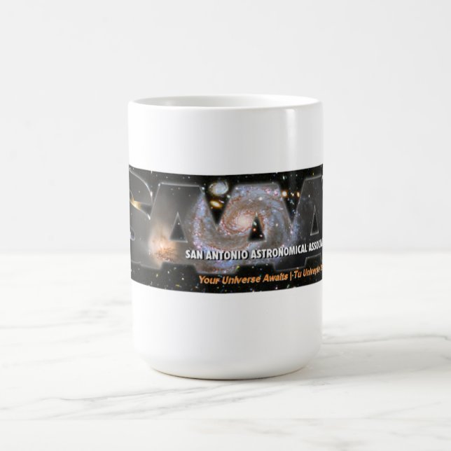 SAAA logo bumpersticker Coffee Mug (Center)