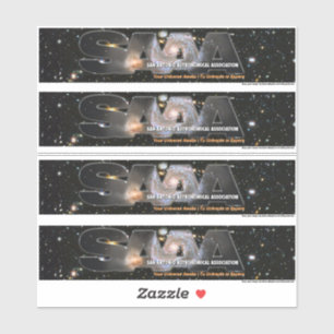 SAAA logo stickers