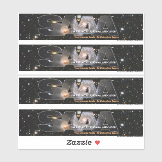 SAAA logo stickers (Sheet)