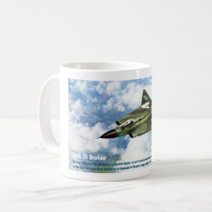 Saab 35 Draken Coffee Mug