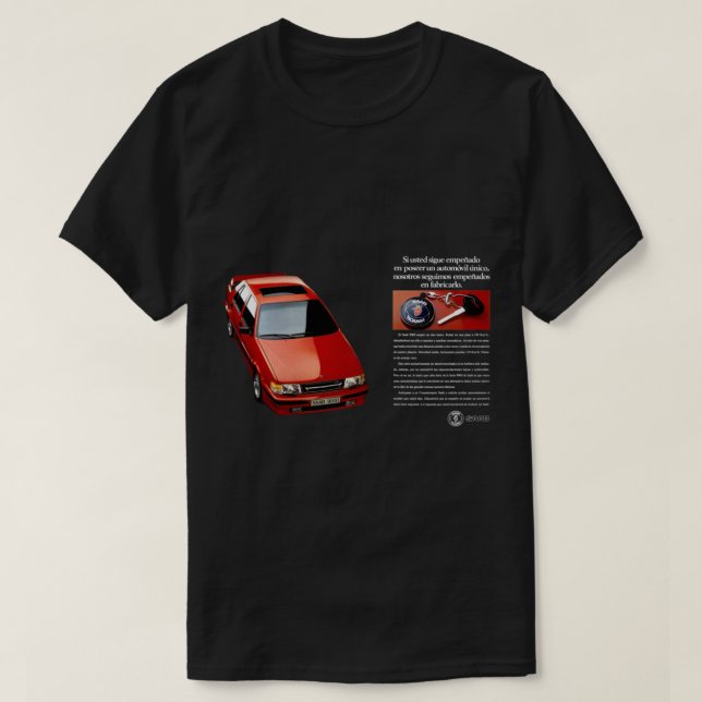 SAAB 9000 ADVERT   T-Shirt (Design Front)