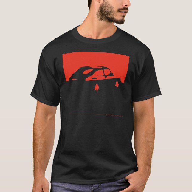 Saab 900 SPG/Aero - Red on dark shirts only (Front)