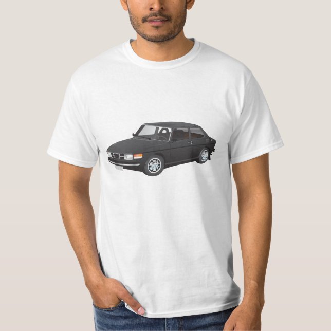 SAAB 99 black T-Shirt (Front)