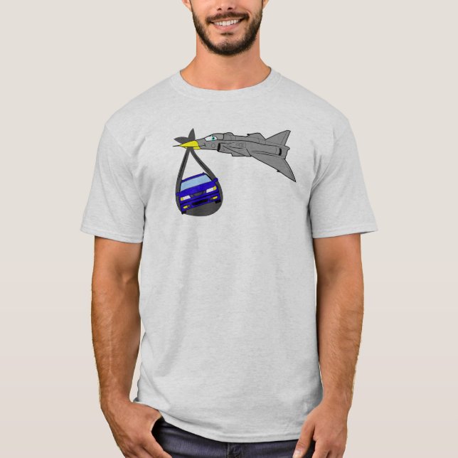 SAAB - Born From Jets T-Shirt (Front)