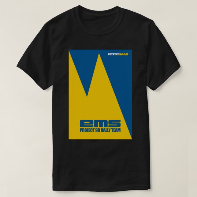 SAAB EMS RALLY TEAM   T-Shirt (Design Front)