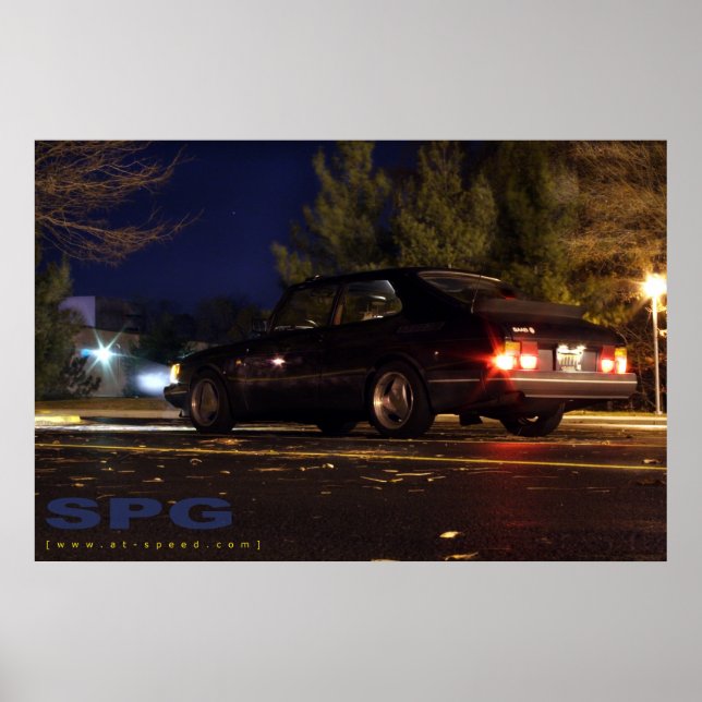 SAAB SPG POSTER (Front)