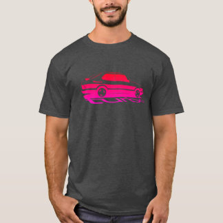 Saab Turbo retro gradient tshirt