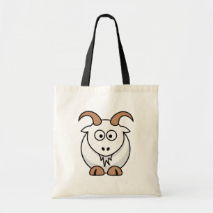 Saanen Goat Tote Bag
