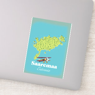 Saaremaa Estonia map