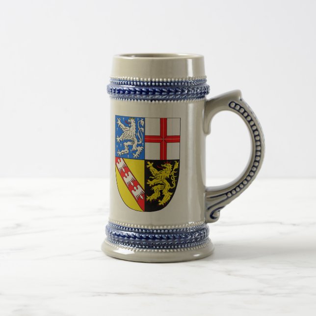 Saarland Coat Beer Stein (Right)